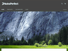 Tablet Screenshot of nutraperfect.com